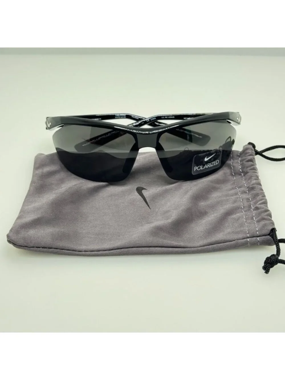Nike Sunglasses EV0752 065 303 Black Polarized 71-11-125 W/ Box